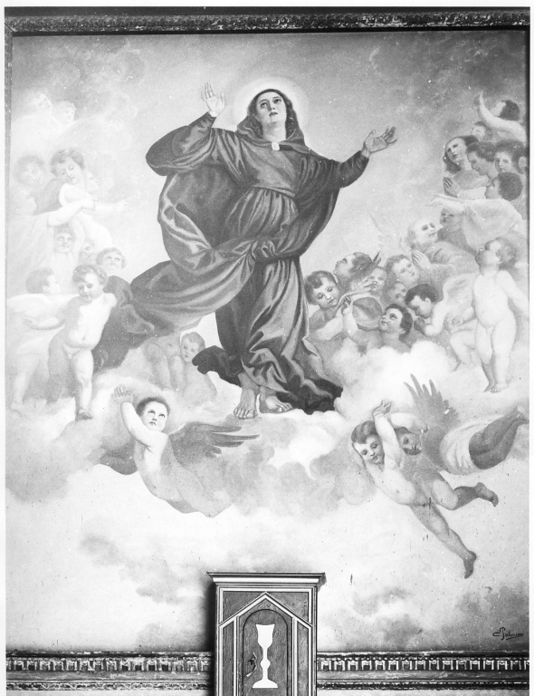 assunzione della Madonna (dipinto) di Palmieri C (inizio sec. XX)