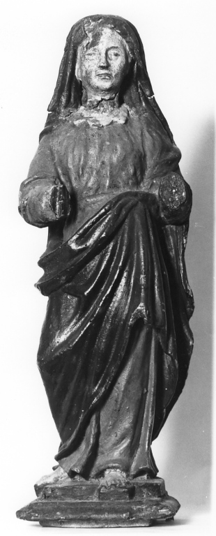 Madonna (scultura) - bottega laziale (secc. XVI/ XVII)