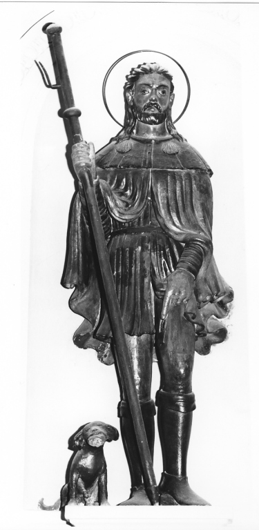San Rocco (scultura) - bottega laziale (sec. XVI)