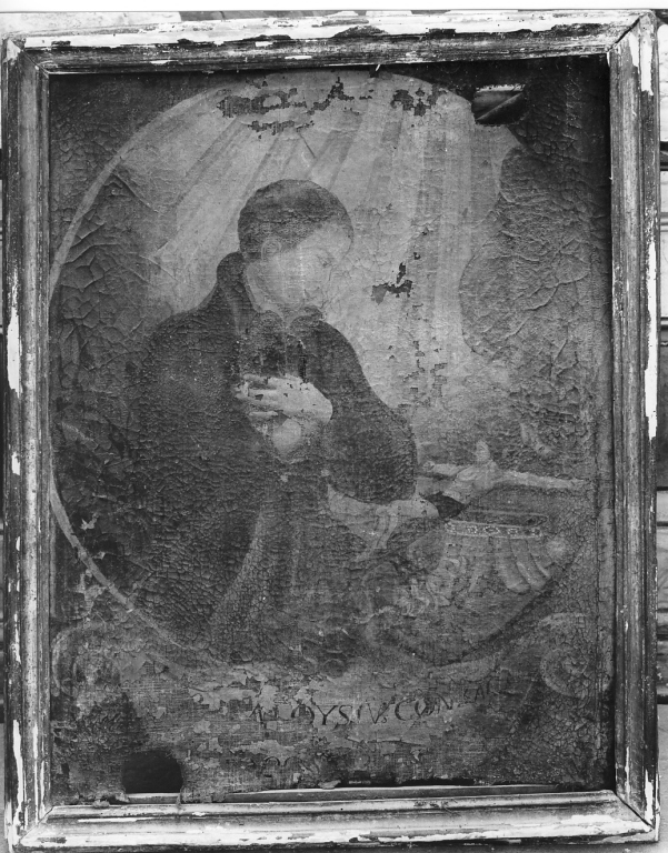 San Luigi Gonzaga (dipinto) - ambito laziale (secc. XVIII/ XIX)