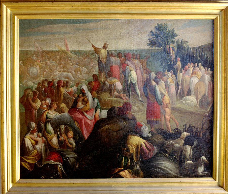 passaggio del mar Rosso (dipinto) di Donducci Giovanni Andrea detto Mastelletta (secc. XVI/ XVII)