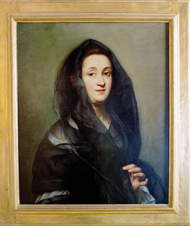 Ritratto di Angela Mignanelli (dipinto) di Benefial Marco (attribuito) (secc. XVII/ XVIII)