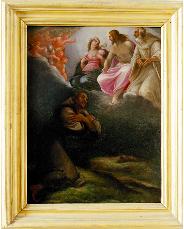 San Francesco d'Assisi (dipinto) di Carracci Ludovico (secc. XVI/ XVII)
