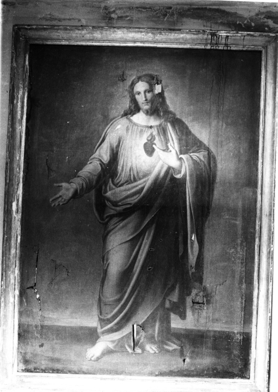 Sacro Cuore di Gesù (dipinto) - ambito viterbese (sec. XIX)