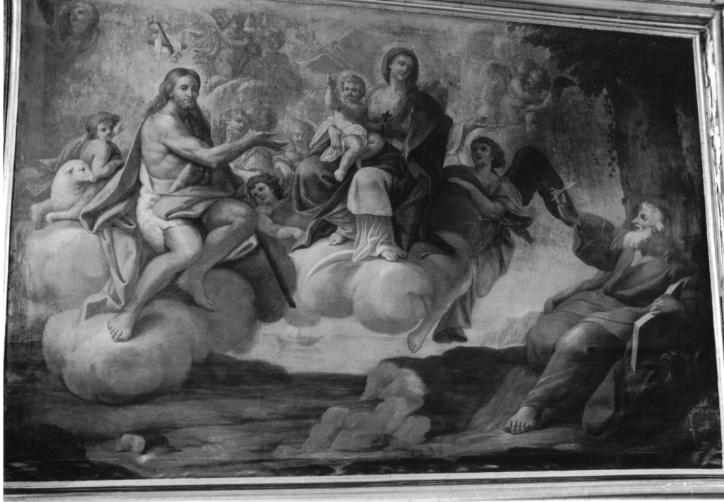 San Giovanni Evangelista in Patmos (dipinto) - ambito laziale (sec. XVIII)