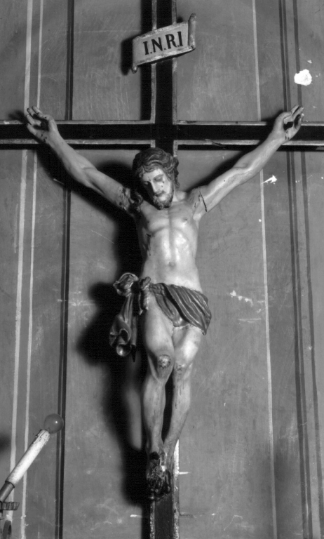 Cristo crocifisso (scultura) - ambito napoletano (sec. XVIII)