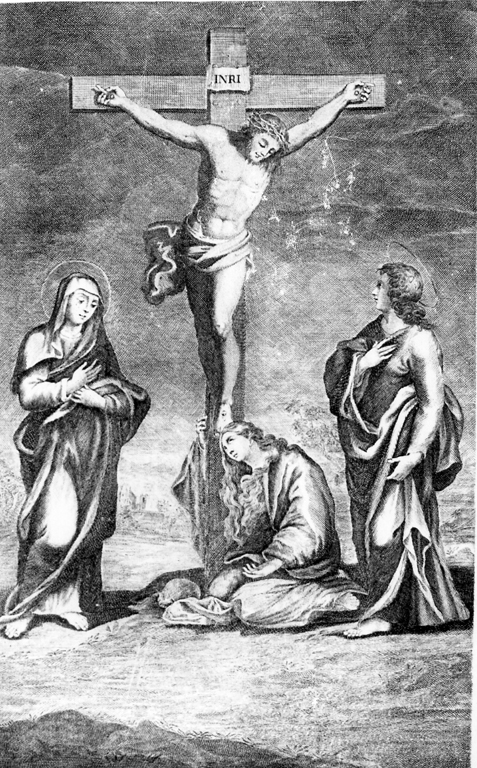 natività di Gesù (stampa) di Grandi Carlo, Berrettini Pietro detto Pietro da Cortona (sec. XVIII)