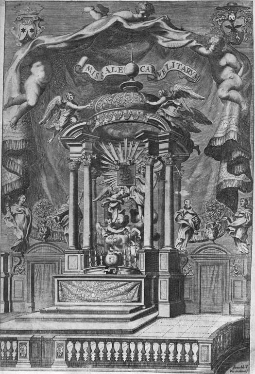 altare (stampa) di Van Westerhout Arnold (sec. XVIII)