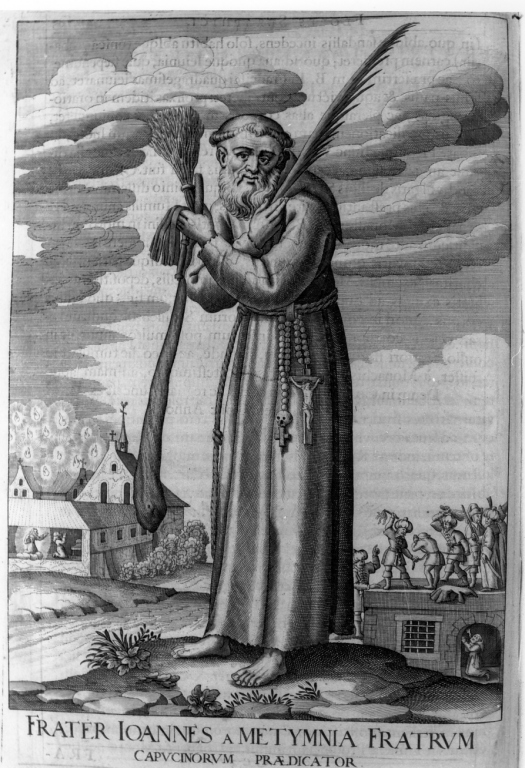 frate Giovanni da Medina del Campo (stampa) di Schott Johann, Loffler Johann Eckhard, Loffler Heinrich (sec. XVII)