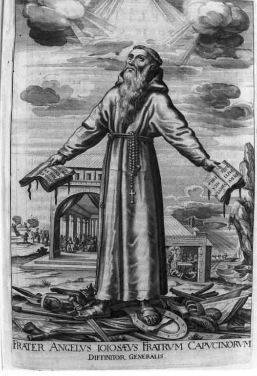 frate Angelo Gioioso (stampa) di Loffler Johann Eckhard, Loffler Heinrich, Schott Johann (sec. XVII)