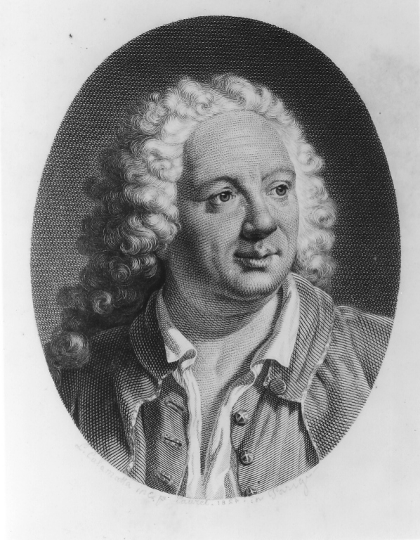 ritratto di J. B. Rousseau (stampa) di Calamatta Luigi (sec. XIX)