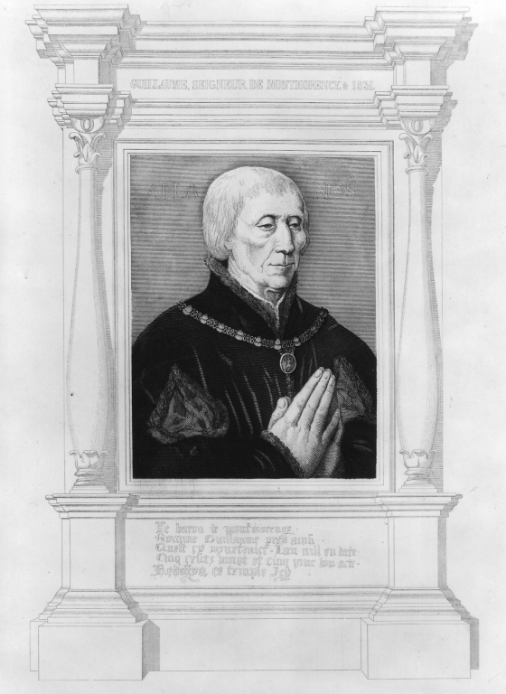 ritratto del Duca di Montmorency (stampa) di Calamatta Luigi (sec. XIX)