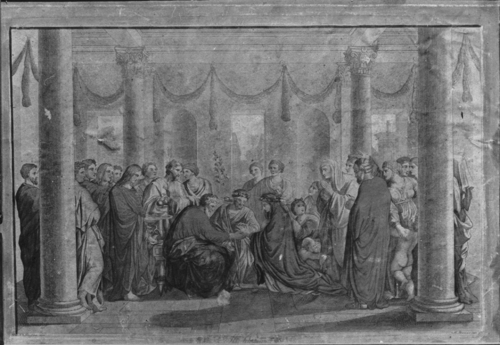 Matrimonio (stampa) di Kech Michele, Banzo Antonio, Poussin Nicolas (primo quarto sec. XIX)