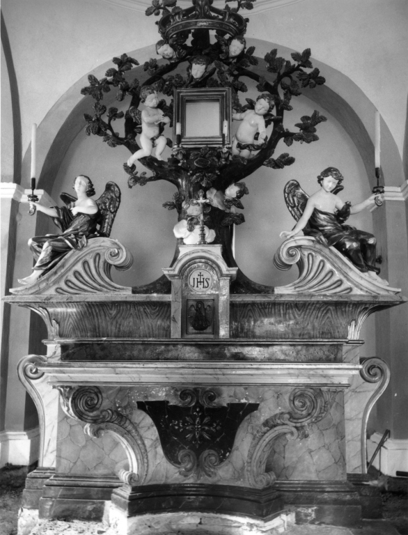 altare maggiore di Cremoni fratelli (attribuito) (sec. XVIII)