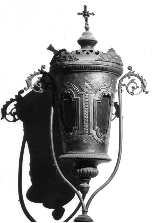 lanterna processionale - produzione laziale (seconda metà sec. XIX)