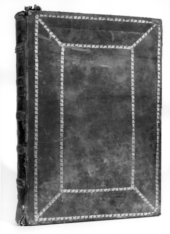 coperta di libro liturgico - manifattura romana (sec. XIX)