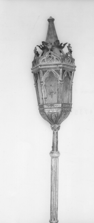 lanterna processionale - ambito romano (sec. XIX)