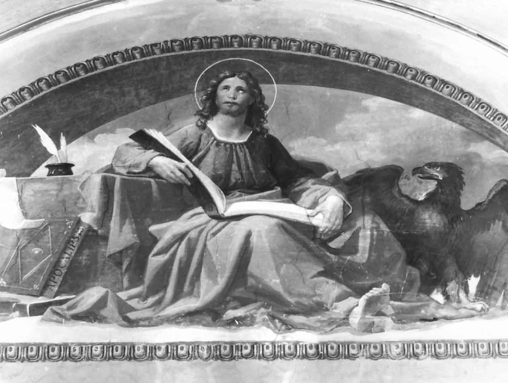 San Giovanni Evangelista (dipinto, ciclo) di Fontana Luigi (sec. XIX)