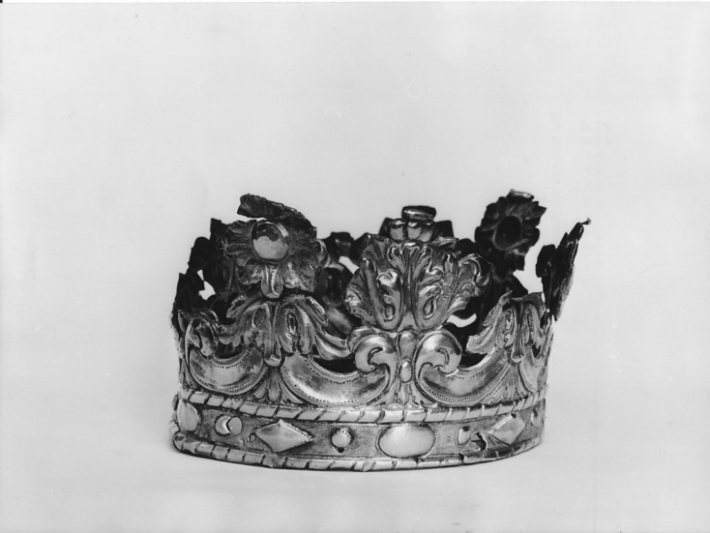 corona da statua - ambito romano (fine sec. XVIII)