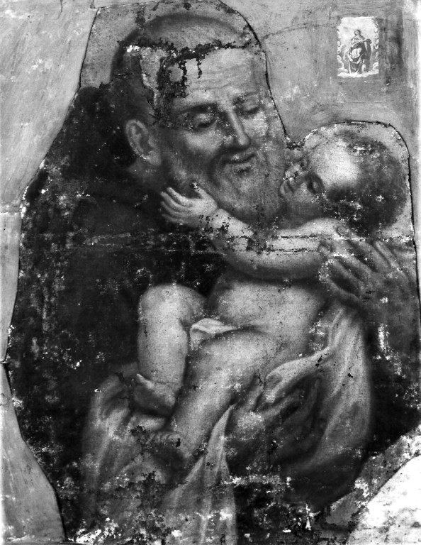 San Felice da Cantalice con il Bambino (dipinto) - ambito laziale (sec. XVII)