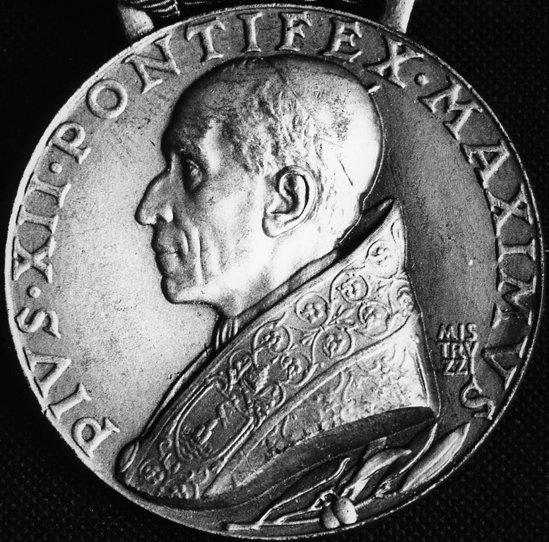 medaglia di Mistruzzi Aurelio (sec. XX)