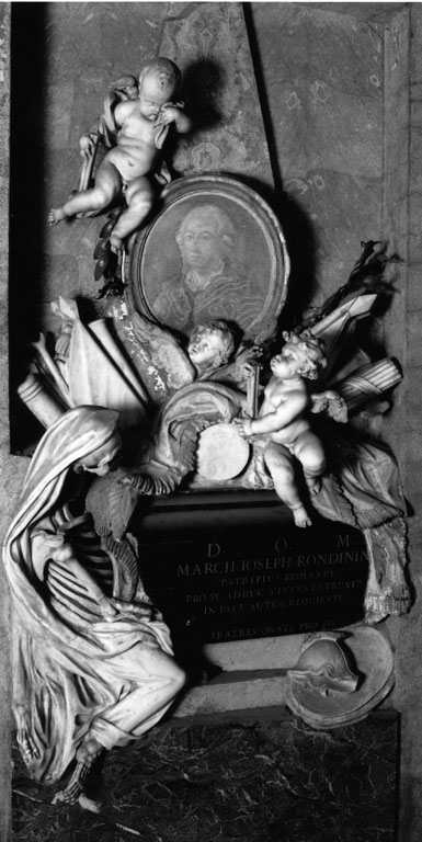monumento funebre - ambito romano (sec. XVIII)