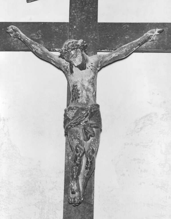 Cristo crocifisso (scultura) - bottega laziale (sec. XVIII)