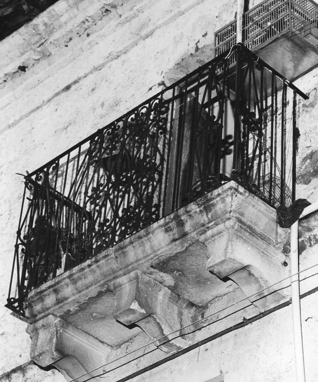 balcone - bottega laziale (fine/inizio secc. XIX/ XX)
