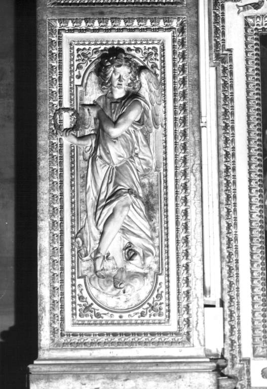 angelo (rilievo) di Solari Francesco (sec. XVII)