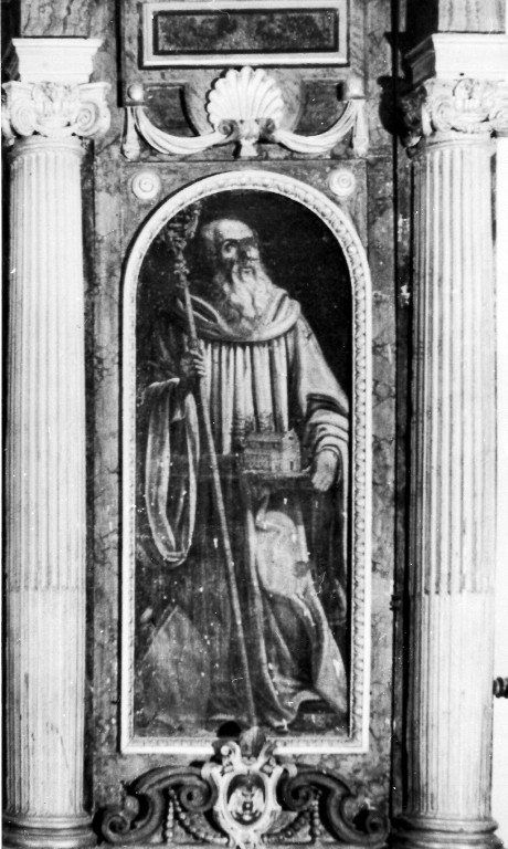San Romualdo (dipinto, elemento d'insieme) di Locatelli Pietro (attribuito) (metà sec. XVII)