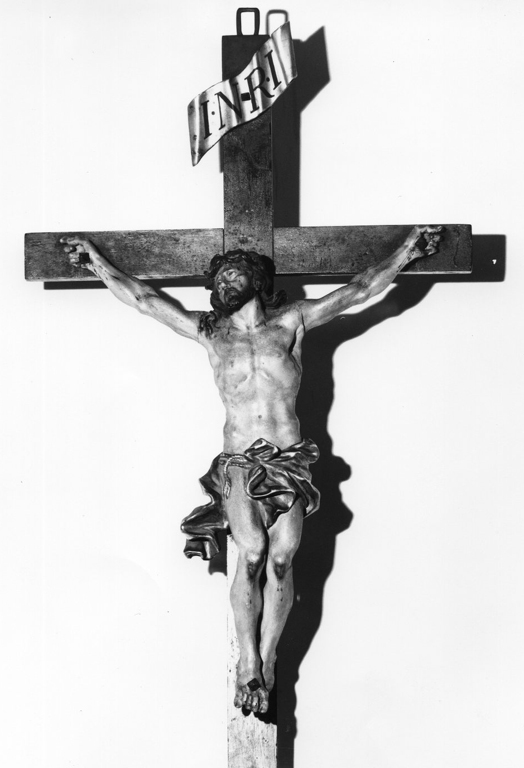 Cristo crocifisso (crocifisso) - ambito romano (prima metà sec. XVII)