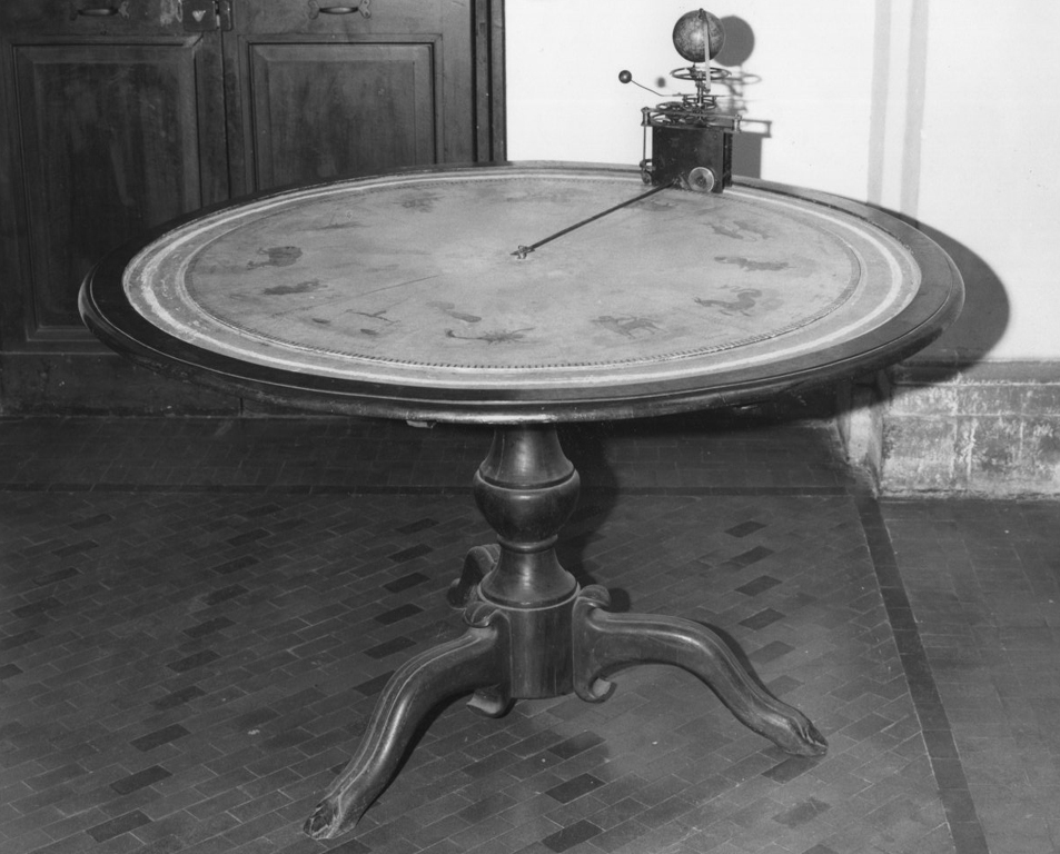 tavolo meridiana - ambito romano (seconda metà sec. XIX)