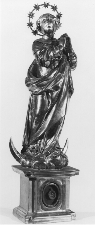 Madonna Immacolata (scultura) - ambito romano (fine/inizio secc. XVIII/ XIX)