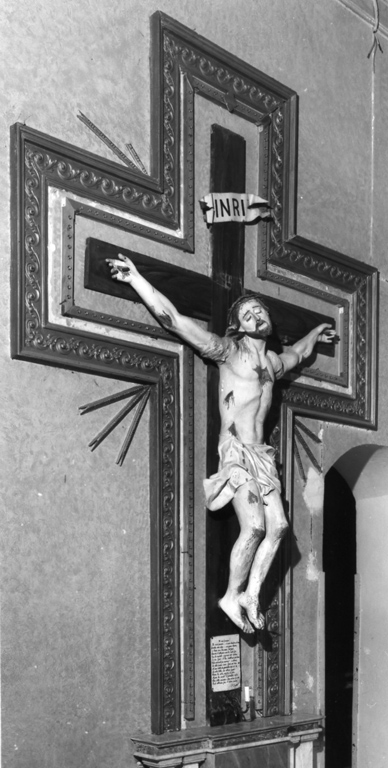 Cristo crocifisso (scultura) - ambito laziale (inizio sec. XIX, sec. XX)