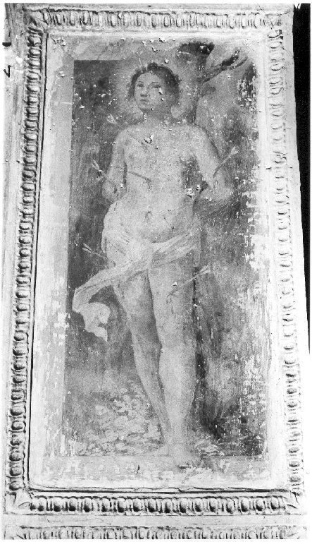 San Sebastiano (dipinto) - ambito romano, ambito viterbese (fine/inizio secc. XVI/ XVII)
