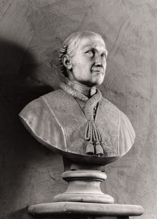 busto ritratto di Leone XII (busto) - ambito Italia centrale (sec. XIX)