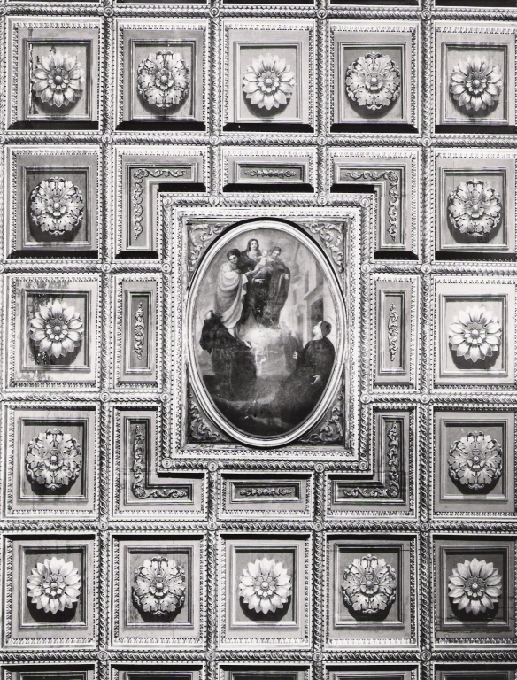 soffitto a cassettoni, opera isolata di Fiorani Andrea (sec. XIX)