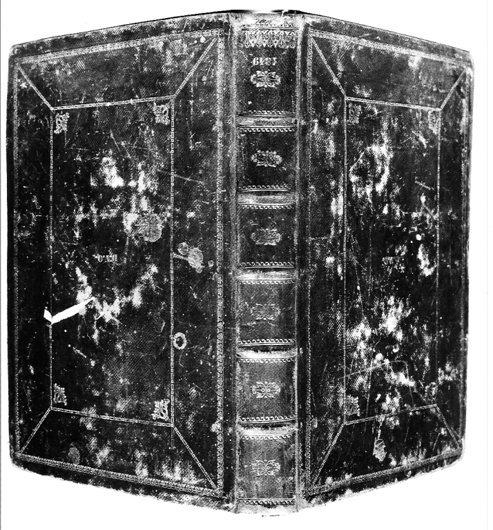 coperta di libro liturgico - ambito romano (sec. XIX)