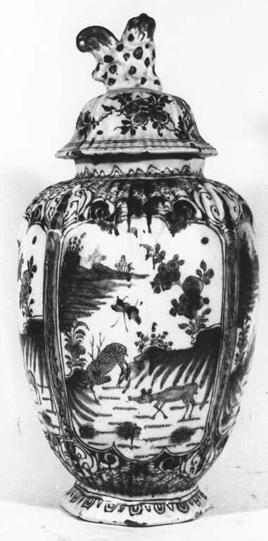 vaso - manifattura di Delft (fine sec. XVII)