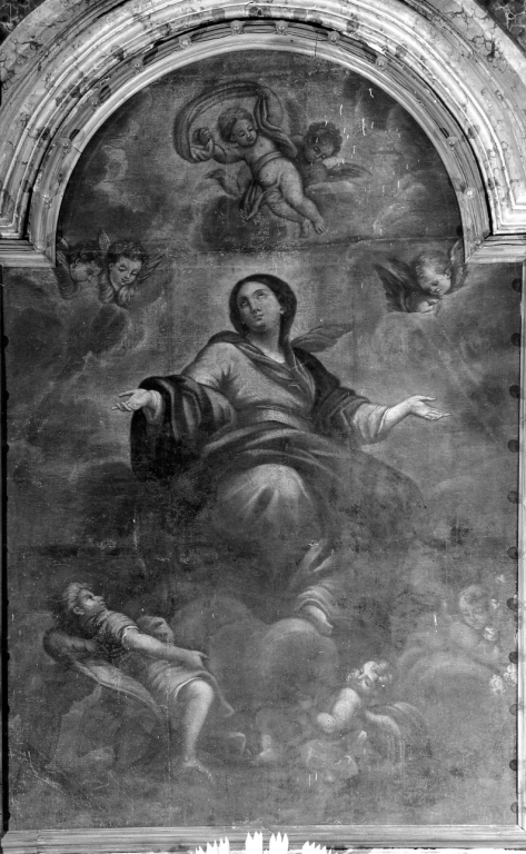 assunzione della Madonna (pala d'altare) di Maratta Carlo (scuola) (inizio sec. XVIII)