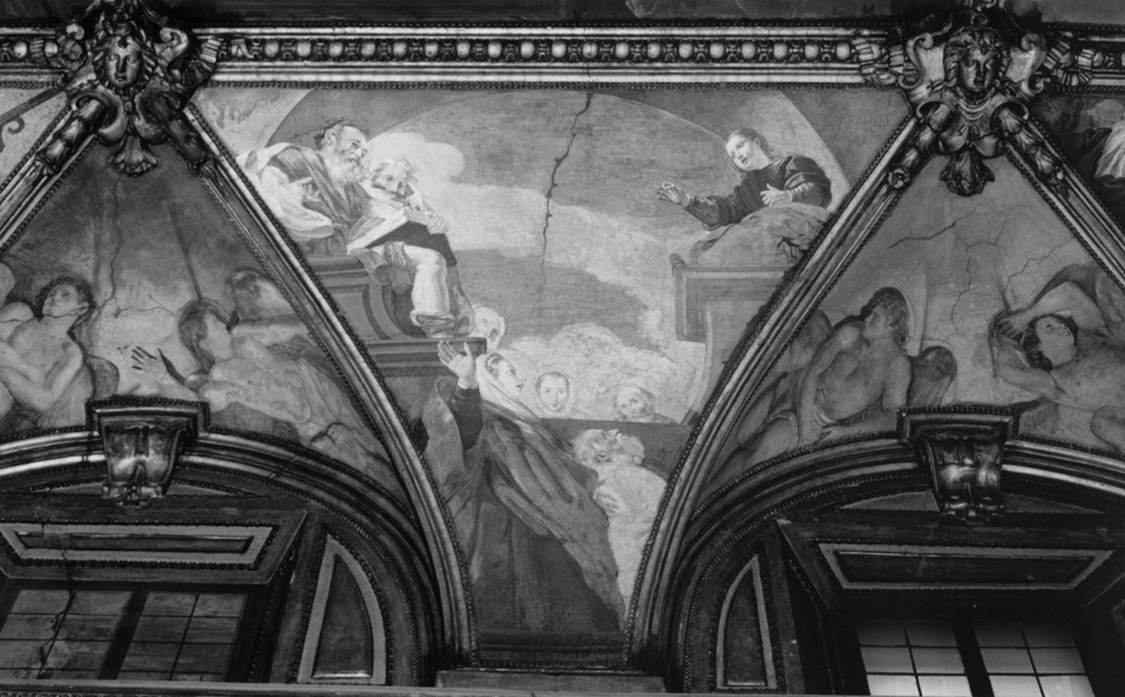 disputa di Gesù con i dottori nel tempio (dipinto) di Gherardi Antonio (sec. XVII)