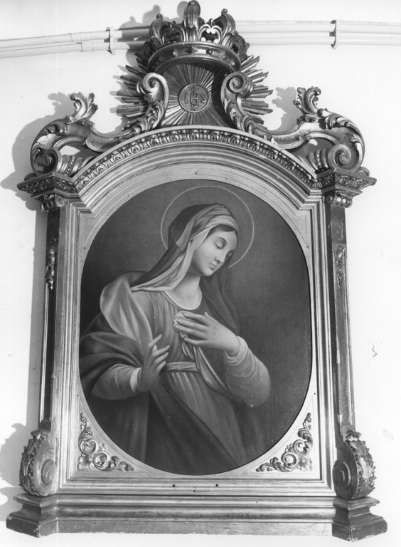 Madonna Benedicente (dipinto) - ambito romano (prima metà sec. XIX)