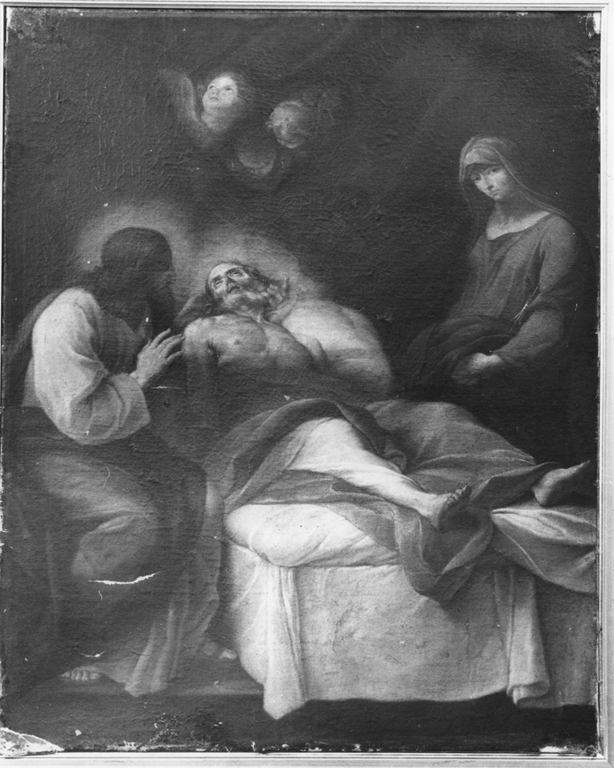 morte di San Giuseppe (dipinto) - ambito romano (prima metà sec. XVIII)