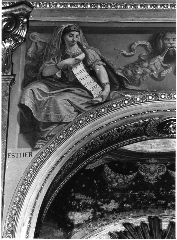 Ester e Giuditta (dipinto, complesso decorativo) di Mariani Cesare (attribuito) (sec. XIX)