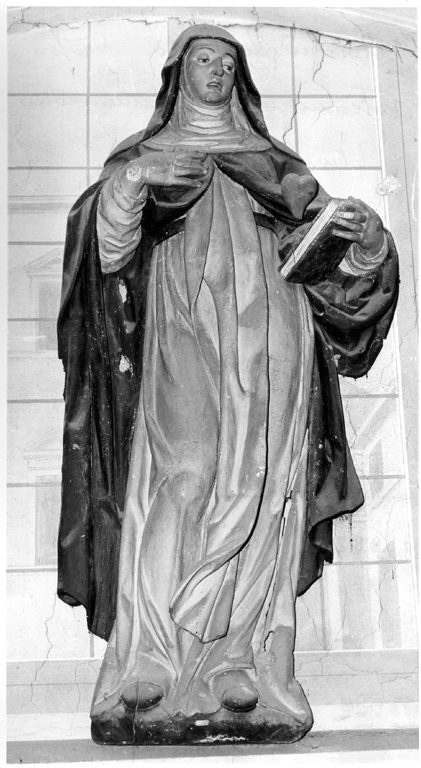 Santa Caterina da Siena (statua) - ambito romano (sec. XVII)