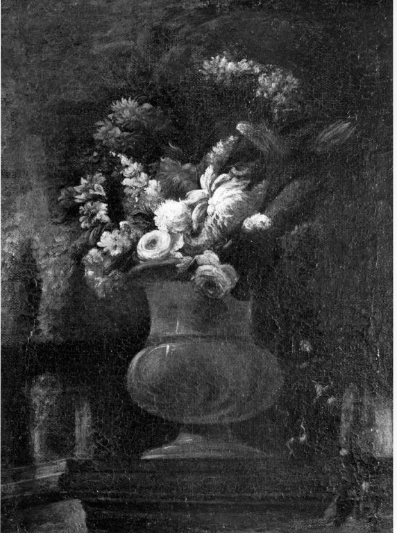 vaso con fiori (dipinto) - ambito romano (sec. XVII)