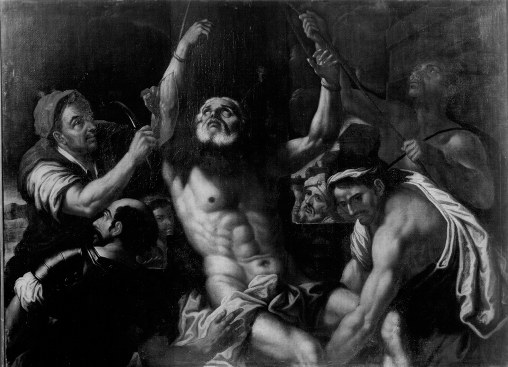 Martirio di san Bartolomeo (dipinto) - ambito napoletano (metà sec. XVII)