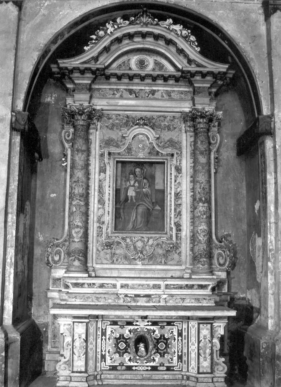 altare, opera isolata - ambito bresciano (terzo quarto sec. XVIII)