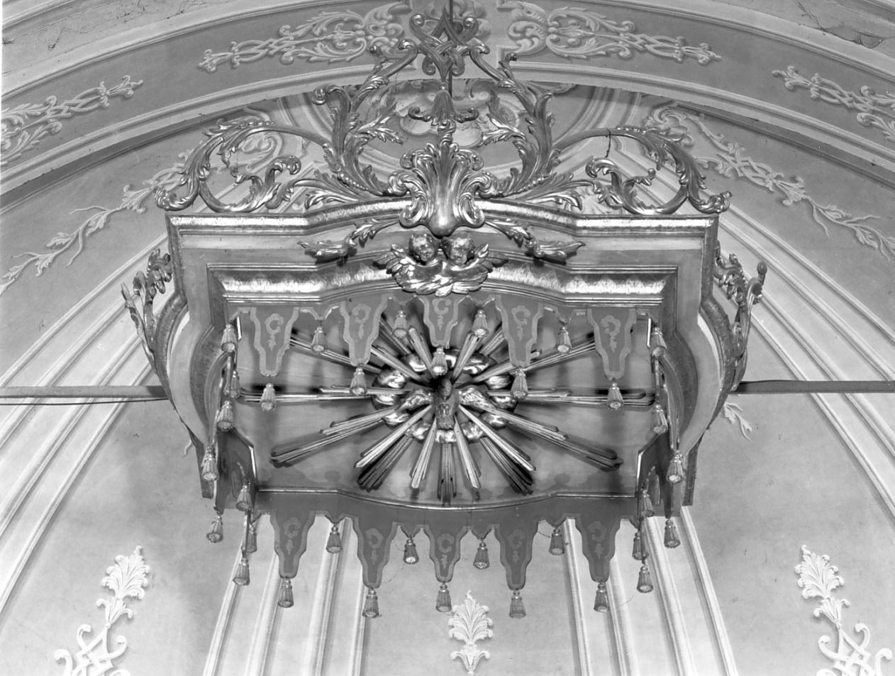 baldacchino d'altare, opera isolata - manifattura cremonese (sec. XVIII)