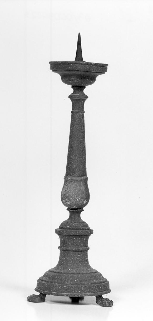 candelabro, serie - manifattura lombarda (ultimo quarto sec. XIX)